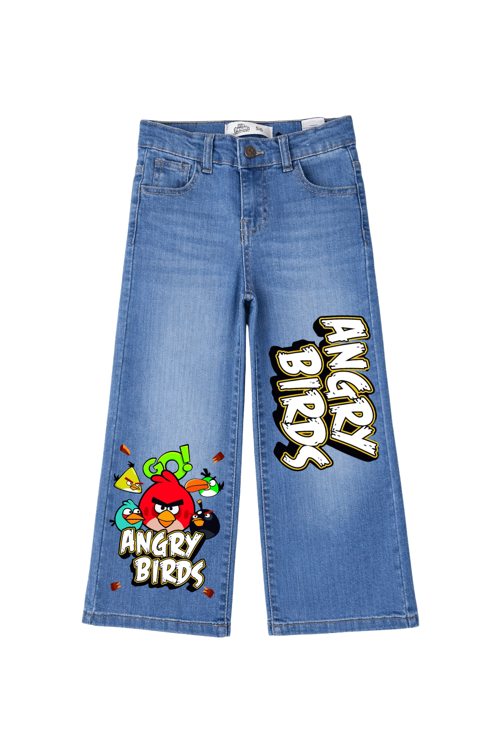 Angry Birds Graphic Jeans – product view