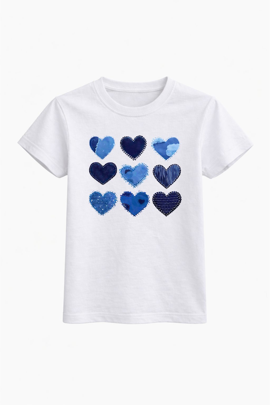 Denim Hearts Tee