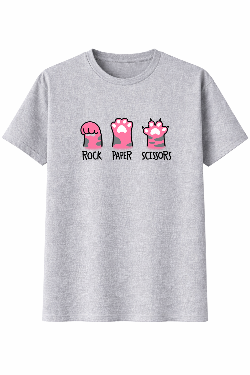 Rock Paper Scissors Graphic Tee