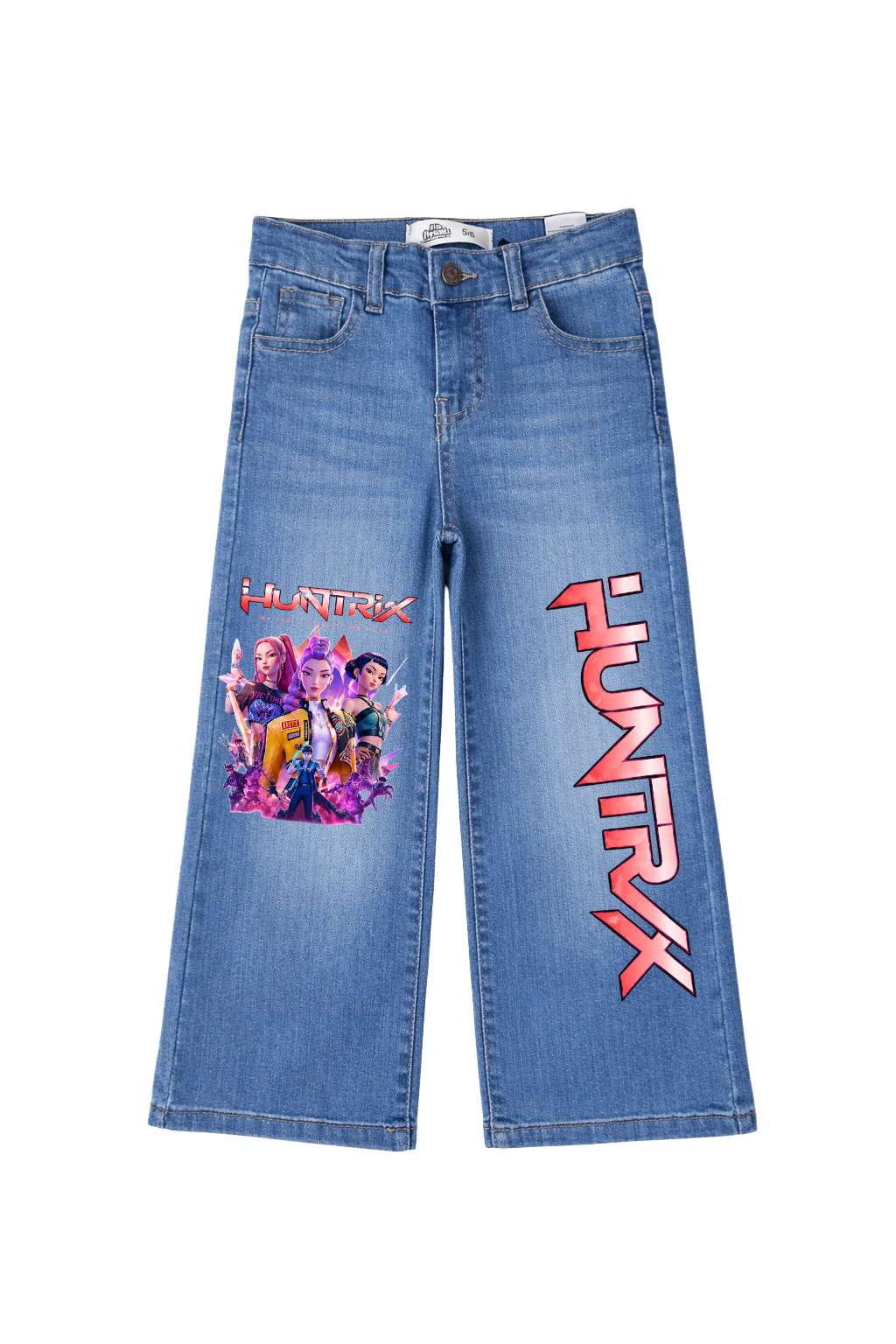 Huntrx Kpop Wide Leg Jeans