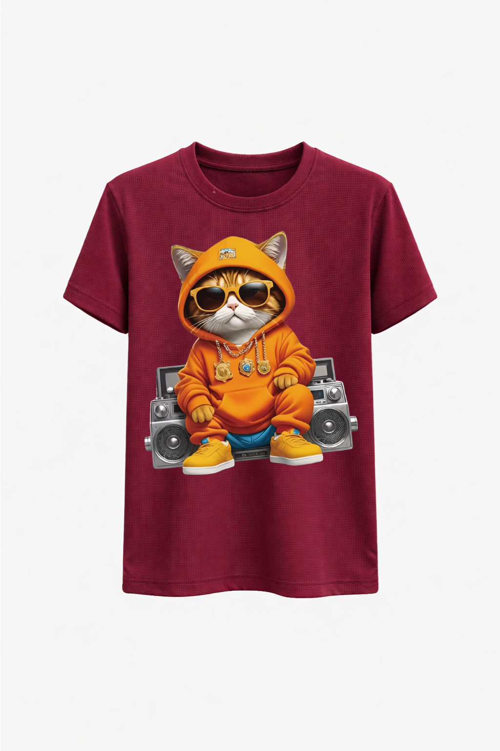 Hoodie Hustle Cat Tee