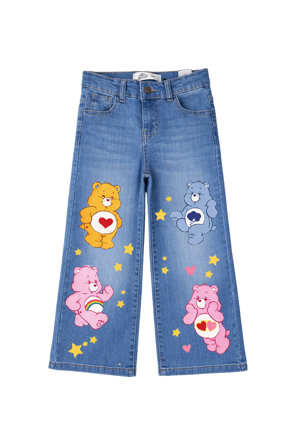 Care Bear Wide Leg Jeans