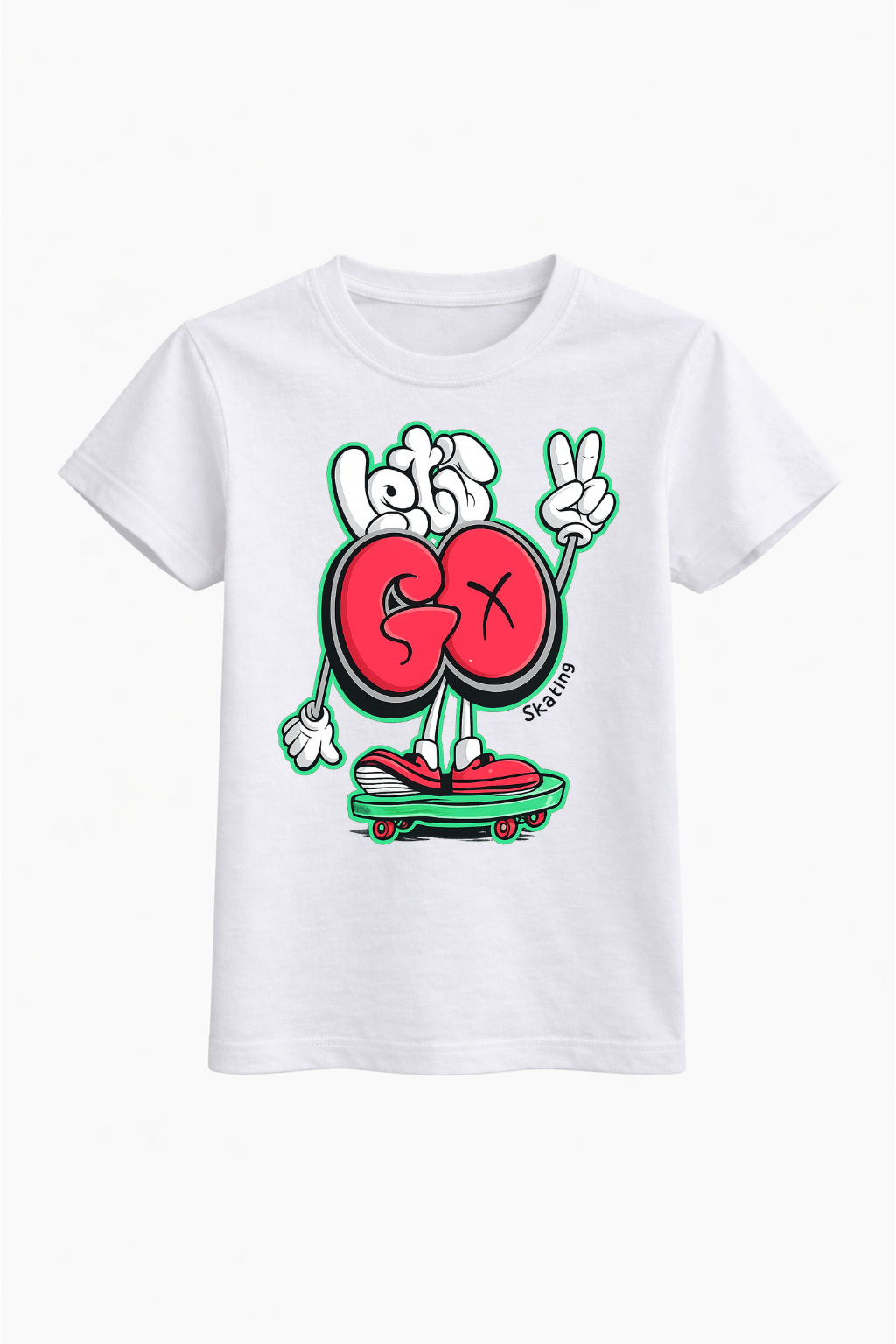 Let's Go Skater Tee