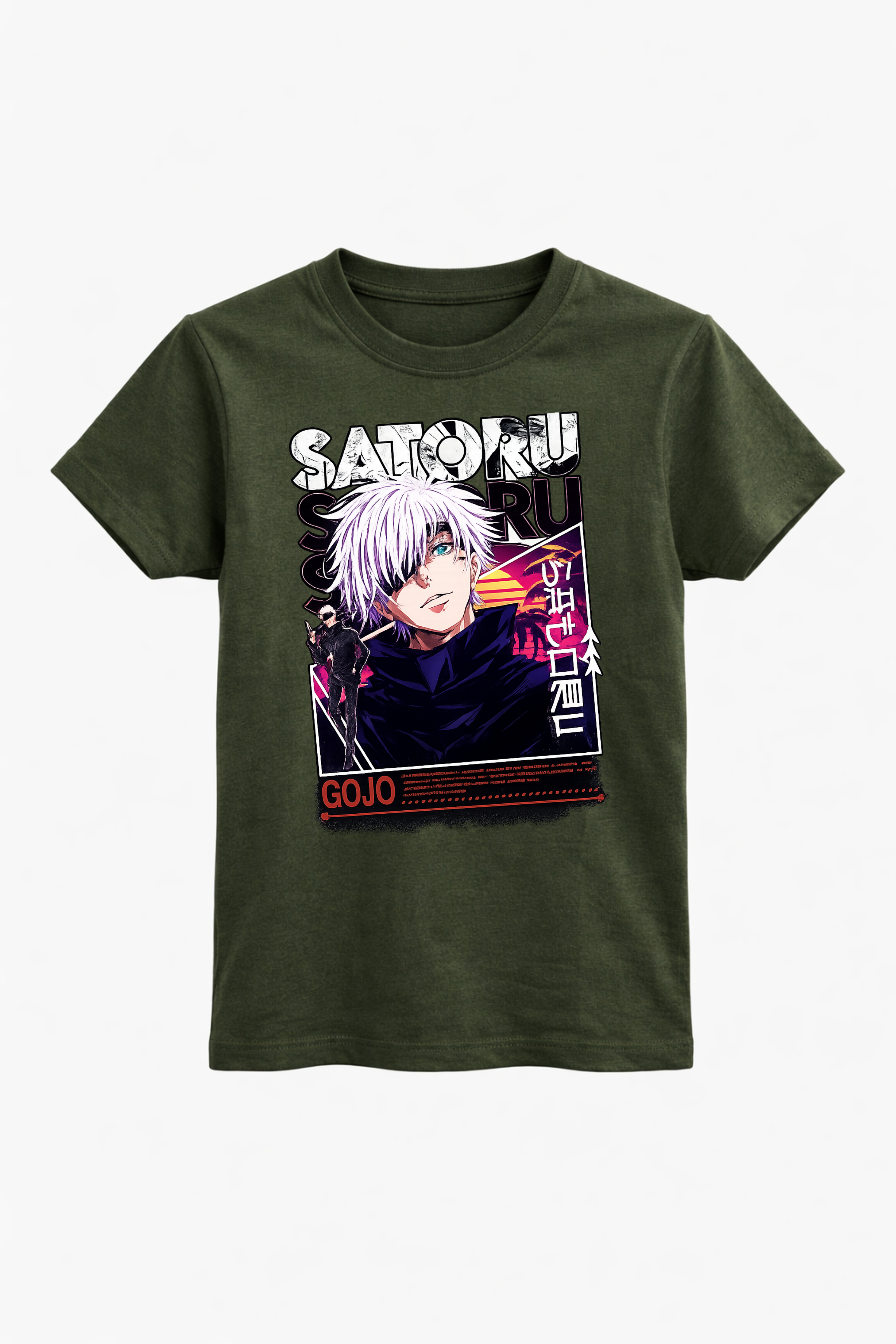 Gojo Saturo Neon Tee