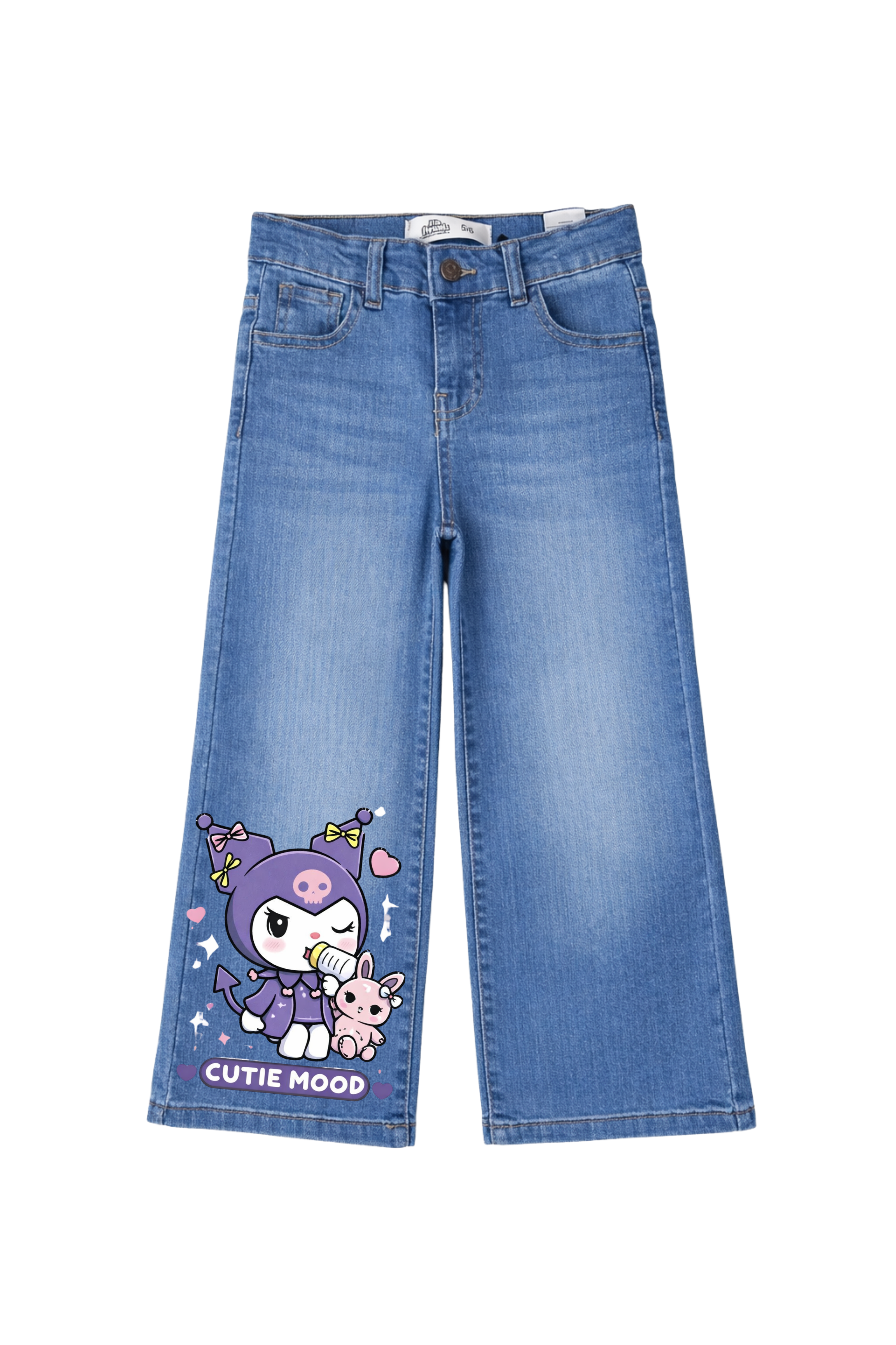 Midnight Cutie Graphic Denim Jeans
