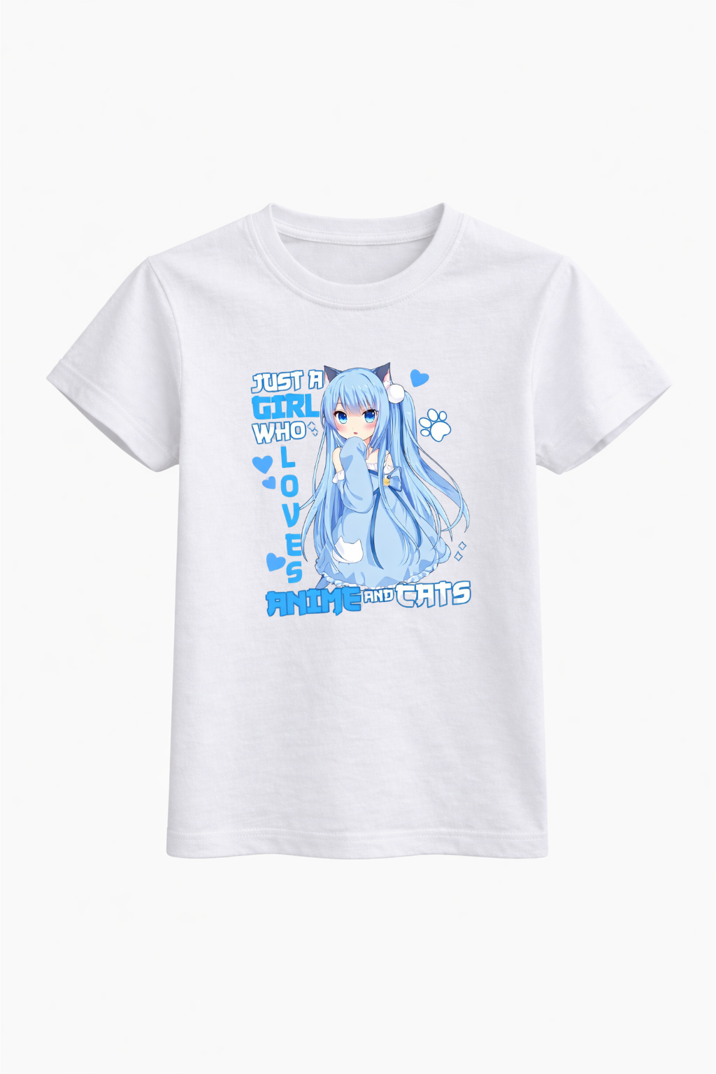 Anime Cat Lover Tee