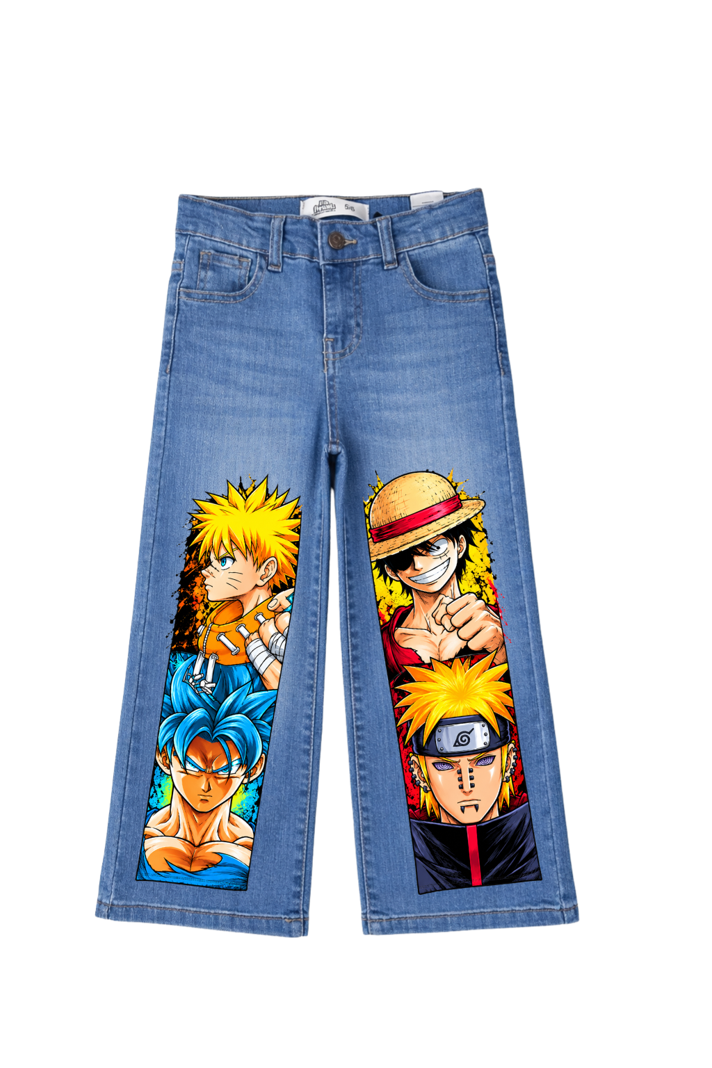 Anime Titans Graphic Jeans