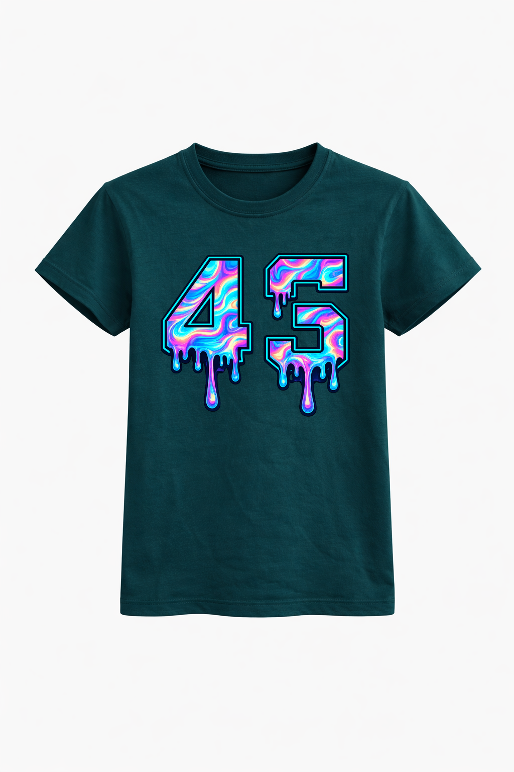 Four Five Digital Paint Print Tee