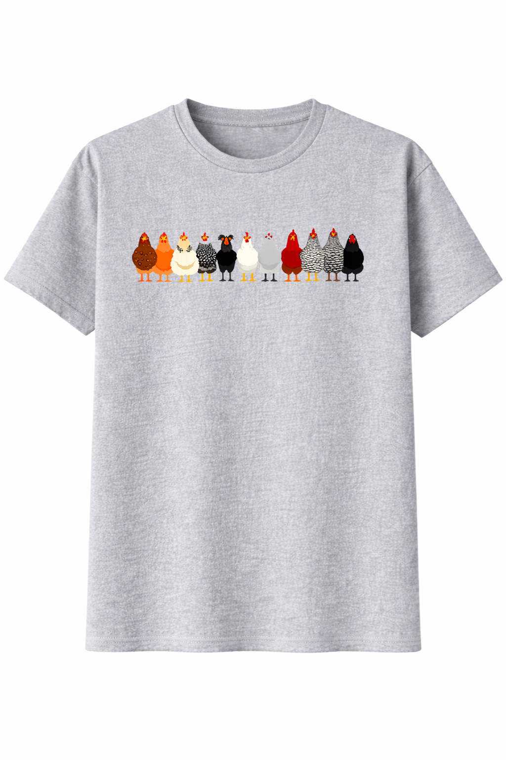 Cute Hens Line Tee