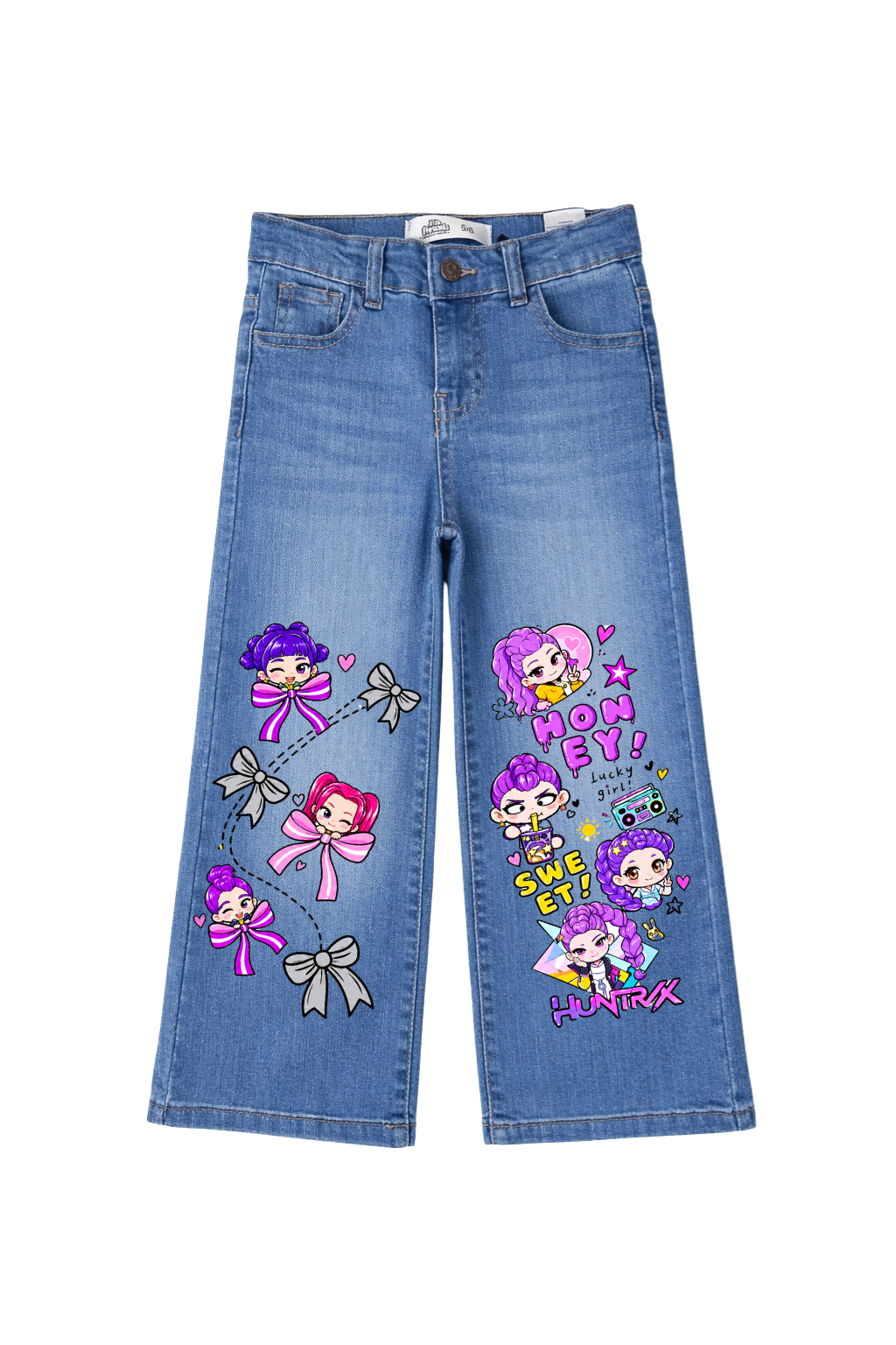 Huntrix Honey Pop Wide Leg Jeans