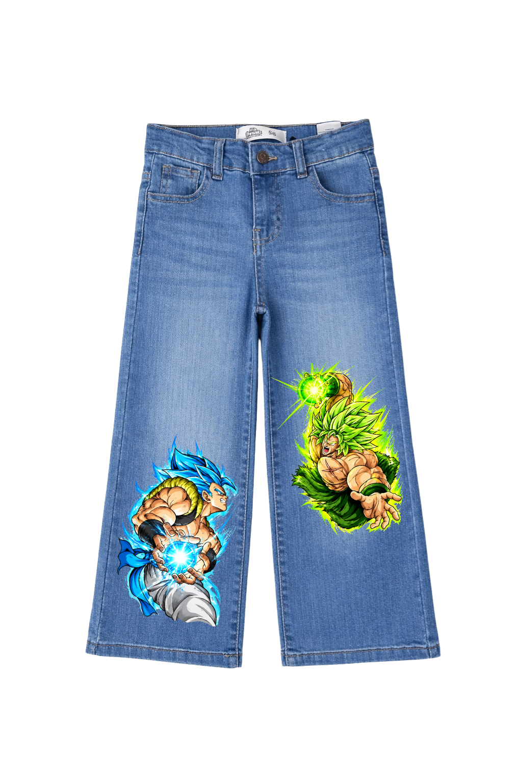 Broly vs Gogeta Power Clash Graphic Jeans