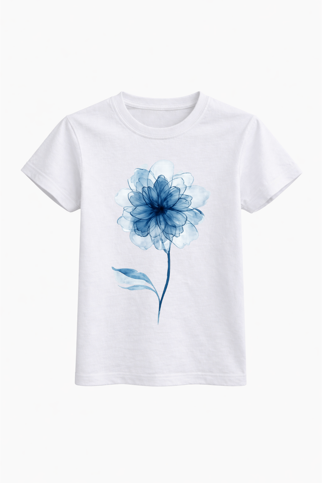 Azure Bloom Tee