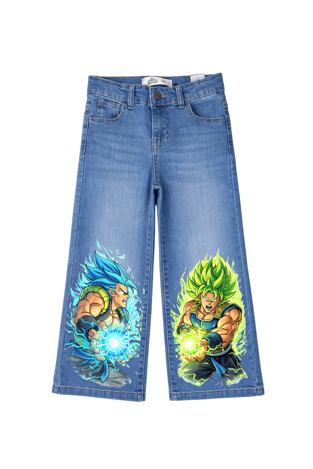 Power Clash Anime Jeans