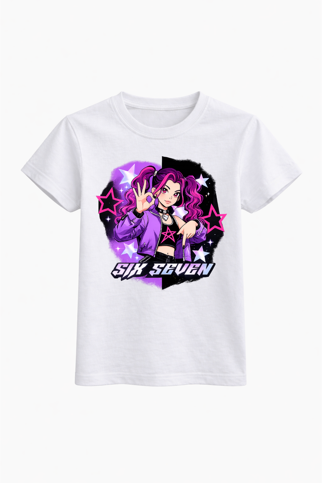 Six Seven Star Girl Tee
