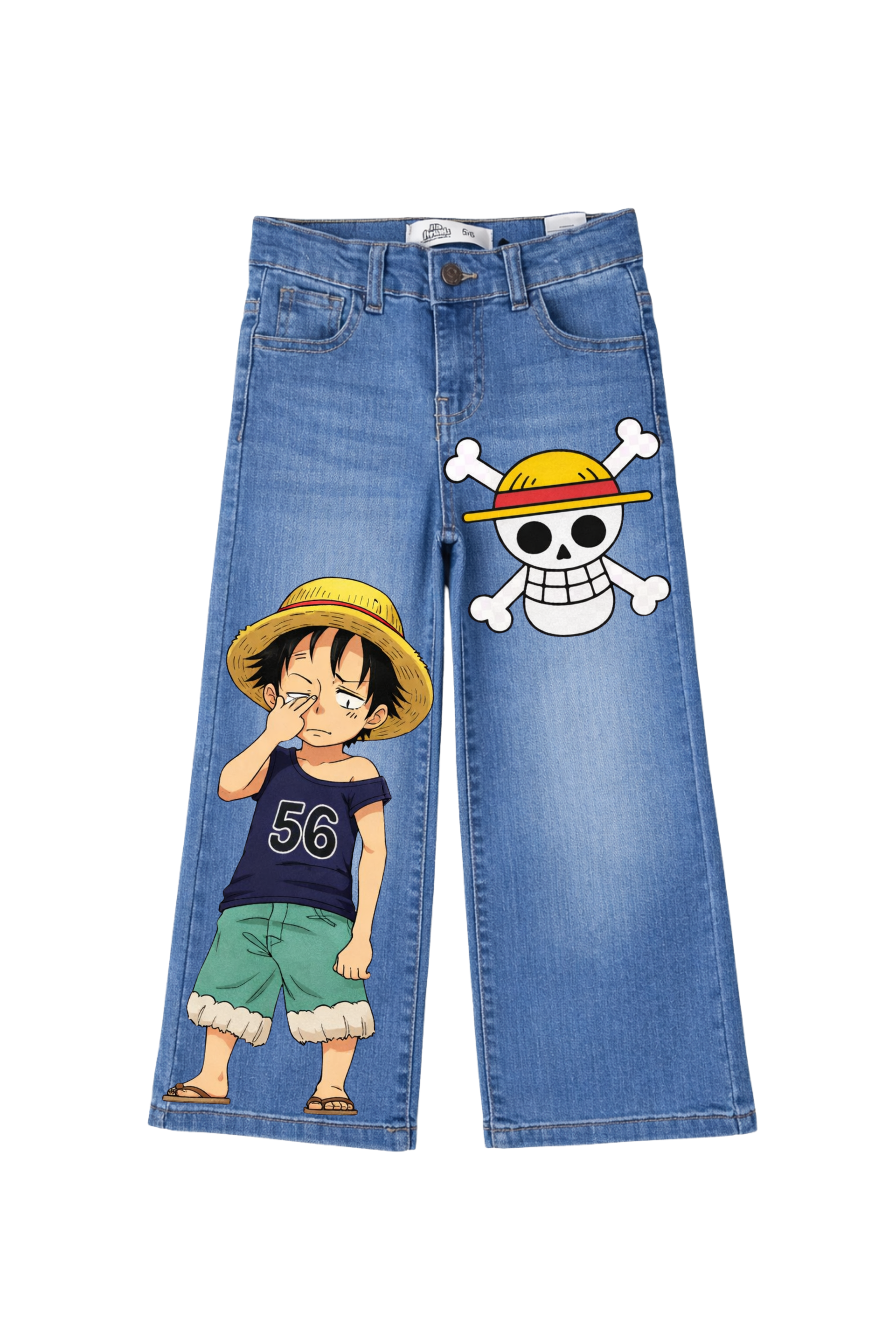 Mini Luffy Denim Jeans