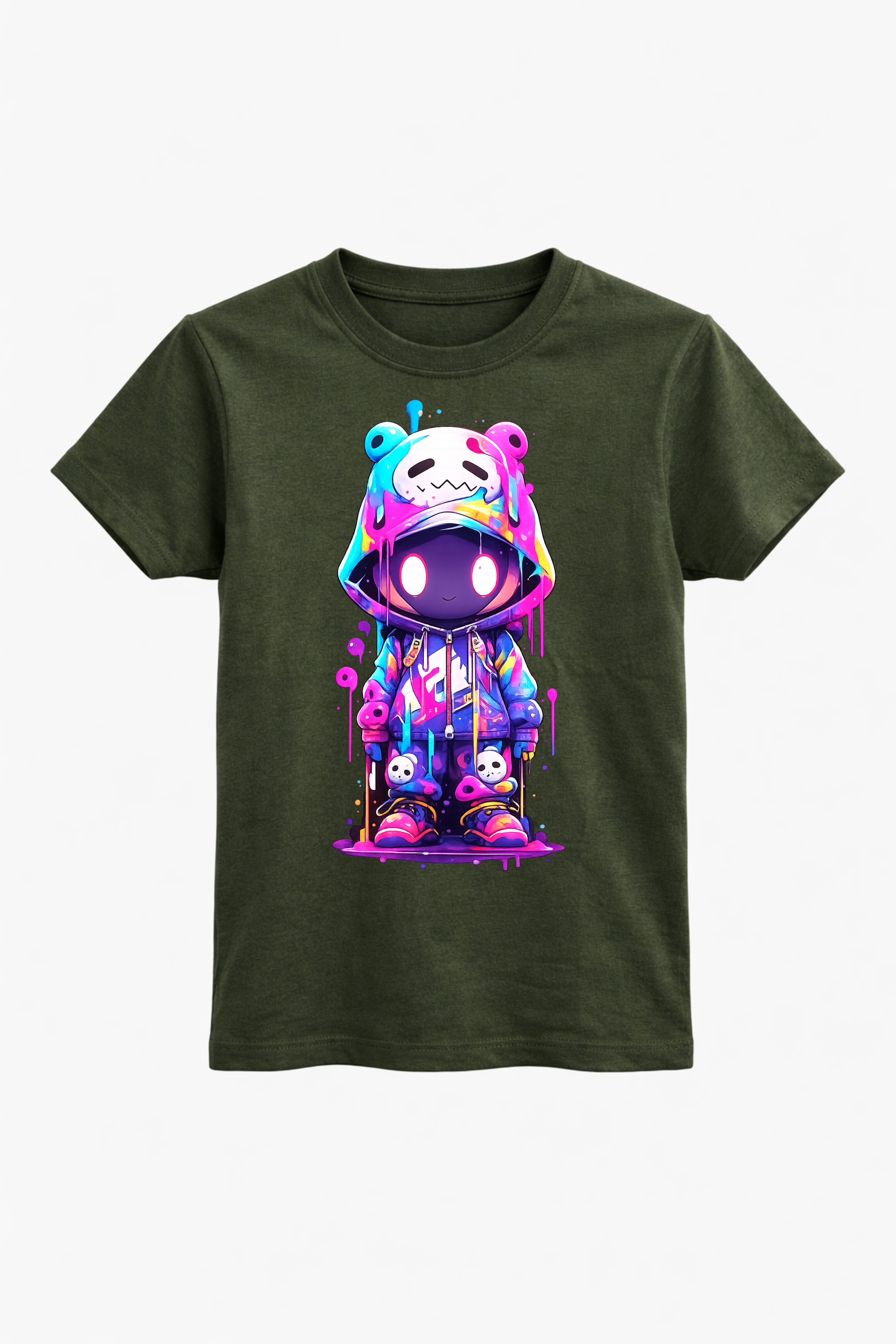 Paint Pop Hoodie Tee