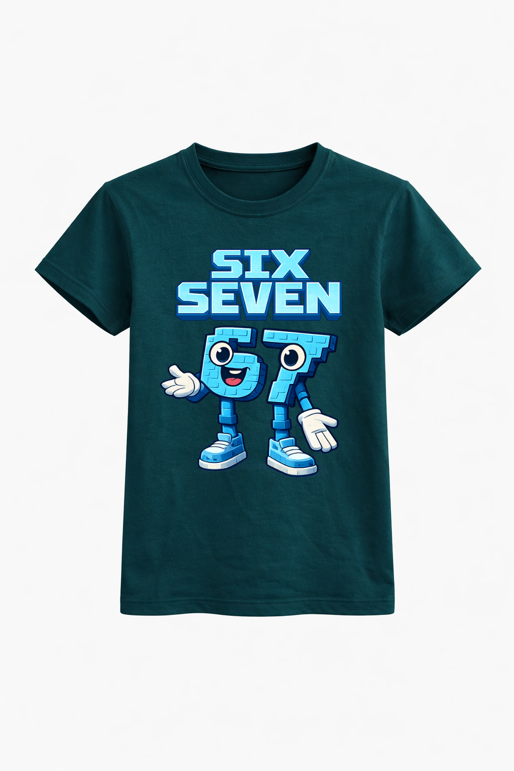 Six Seven Lego Style Graphic Tee