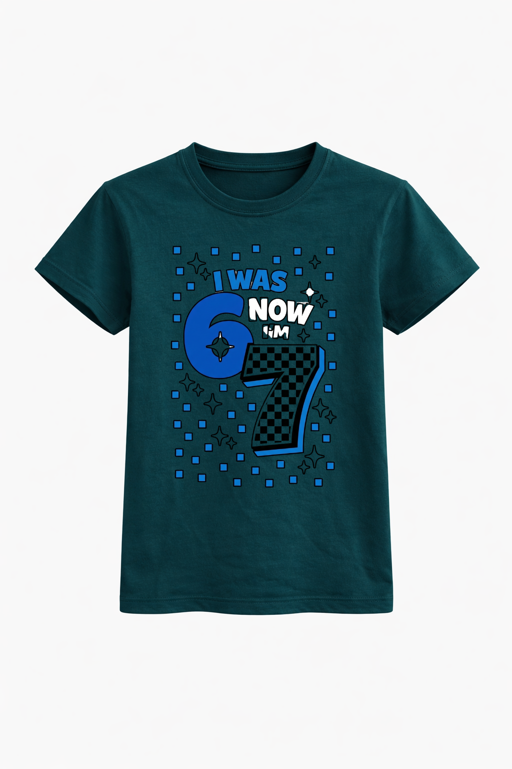 I Was 6 Now I’m 7 Classic Birthday Tee