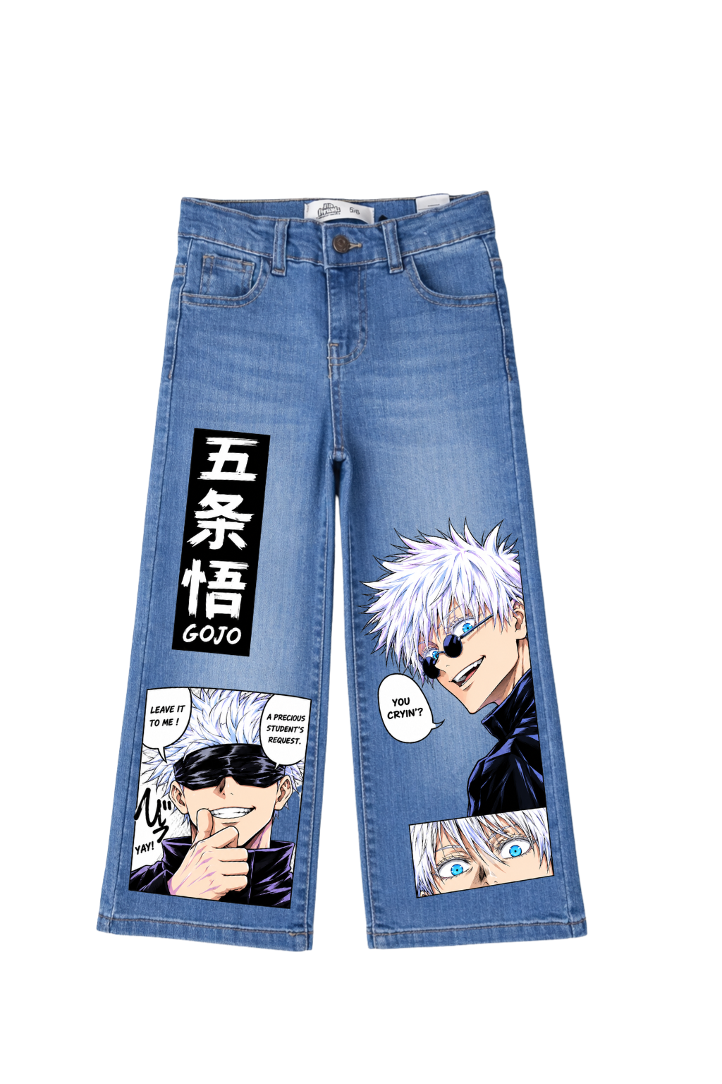 Gojo Saturo Graphic Jeans
