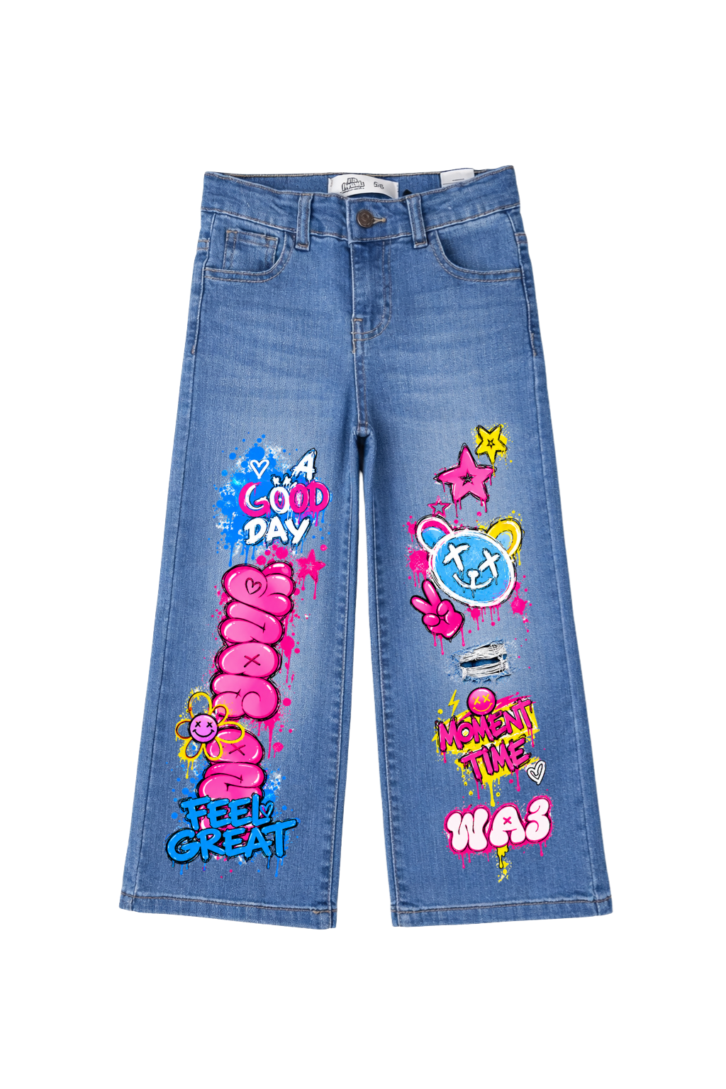 Good Day Graffiti Jeans