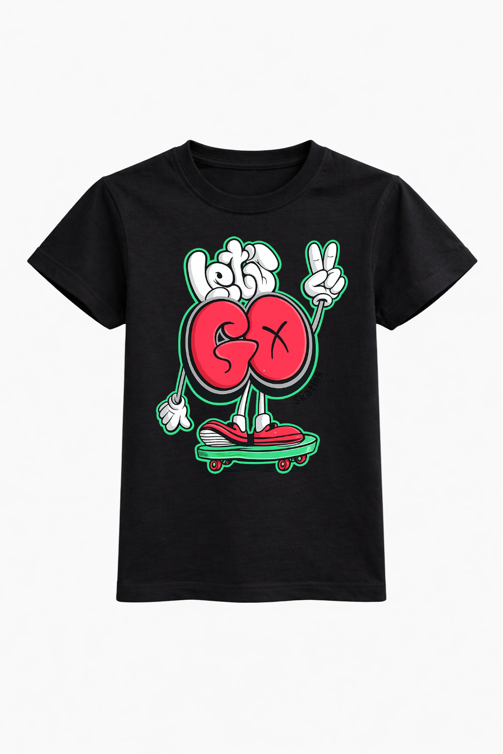Let's Go Skater Tee