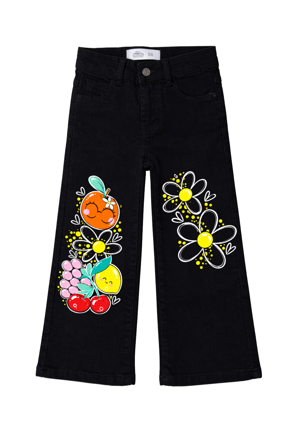 Fruity Daisy Wide Leg Jeans