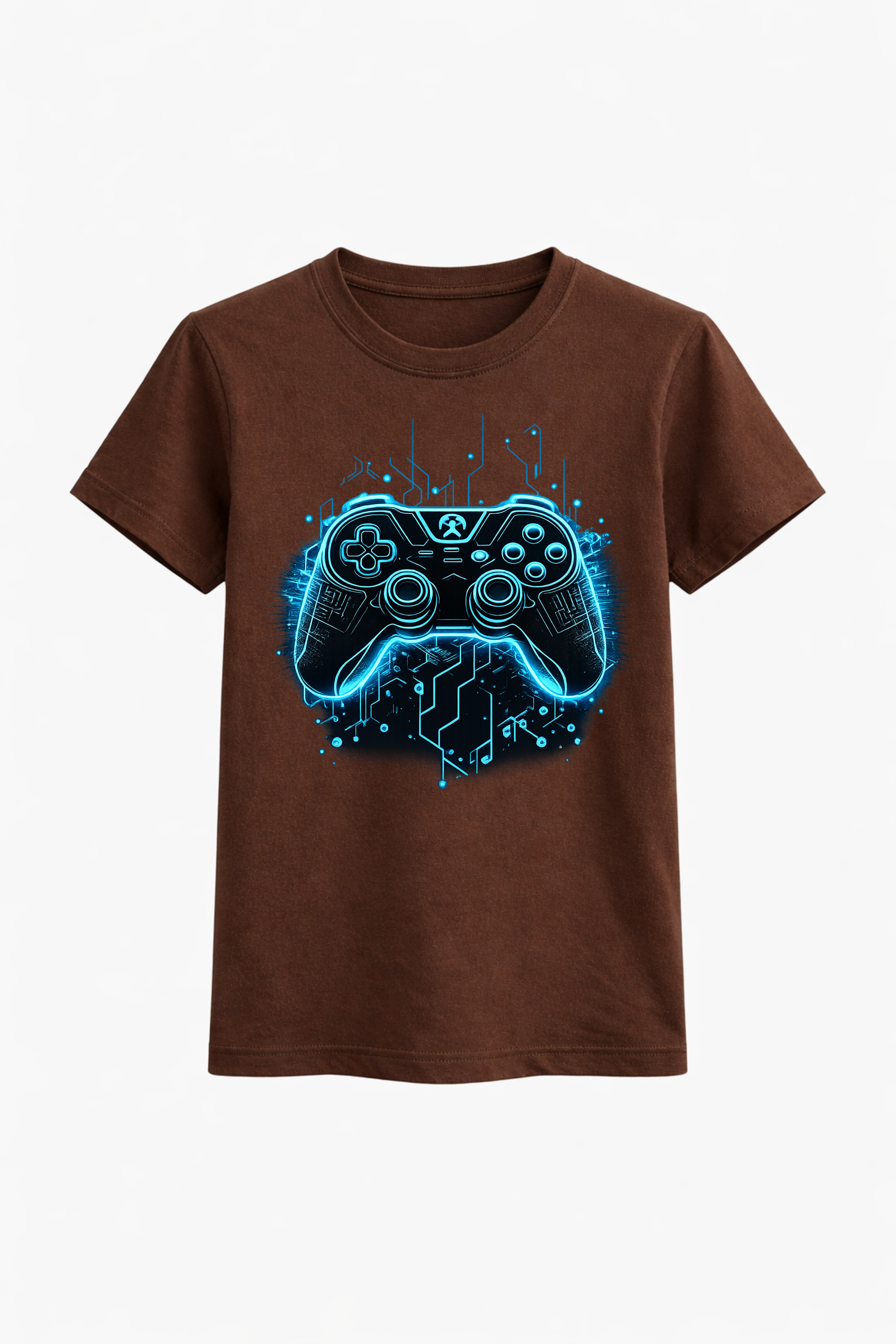 Luminous Blue 3D Graphic Tee