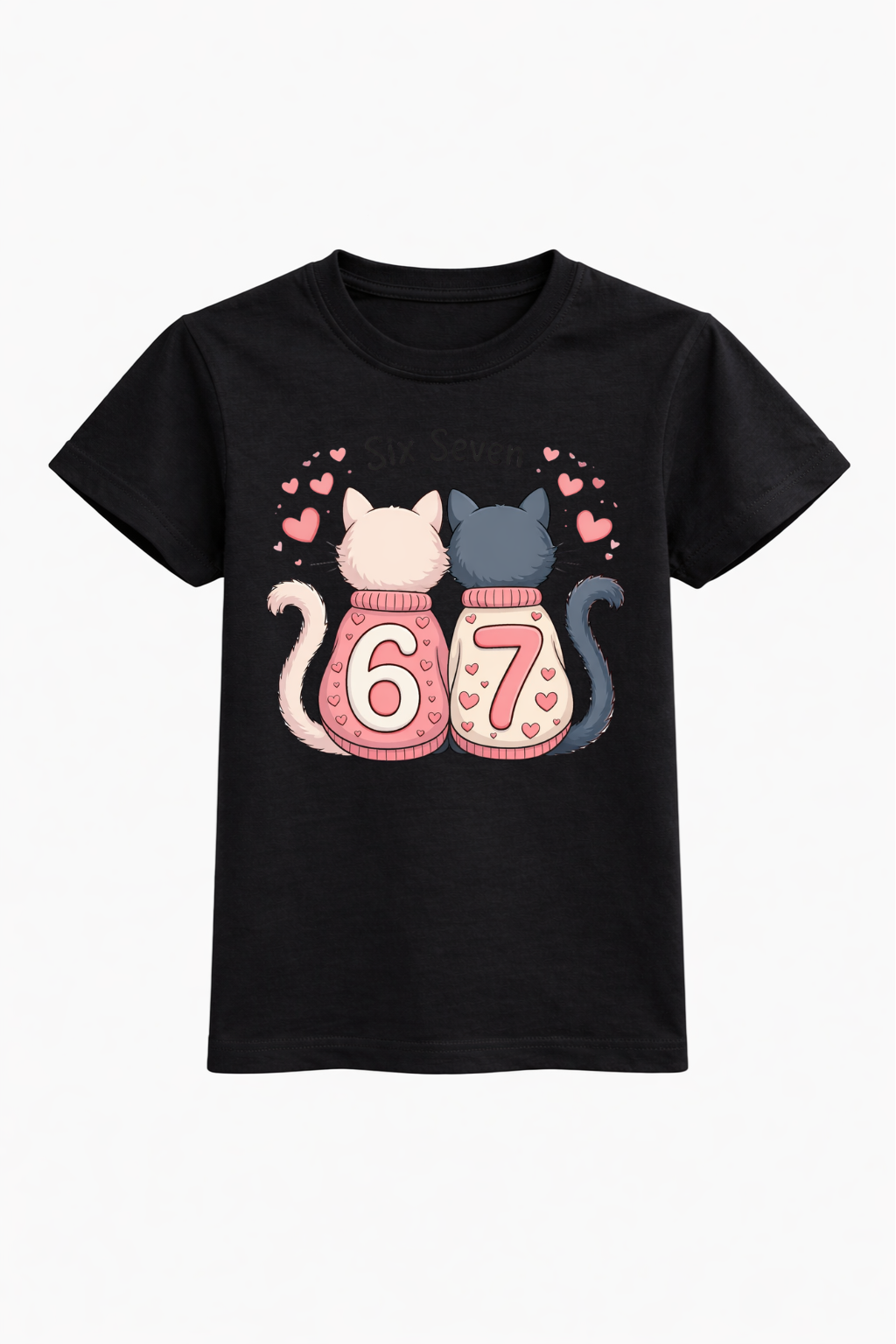 Cute Kitty Six Seven Tee