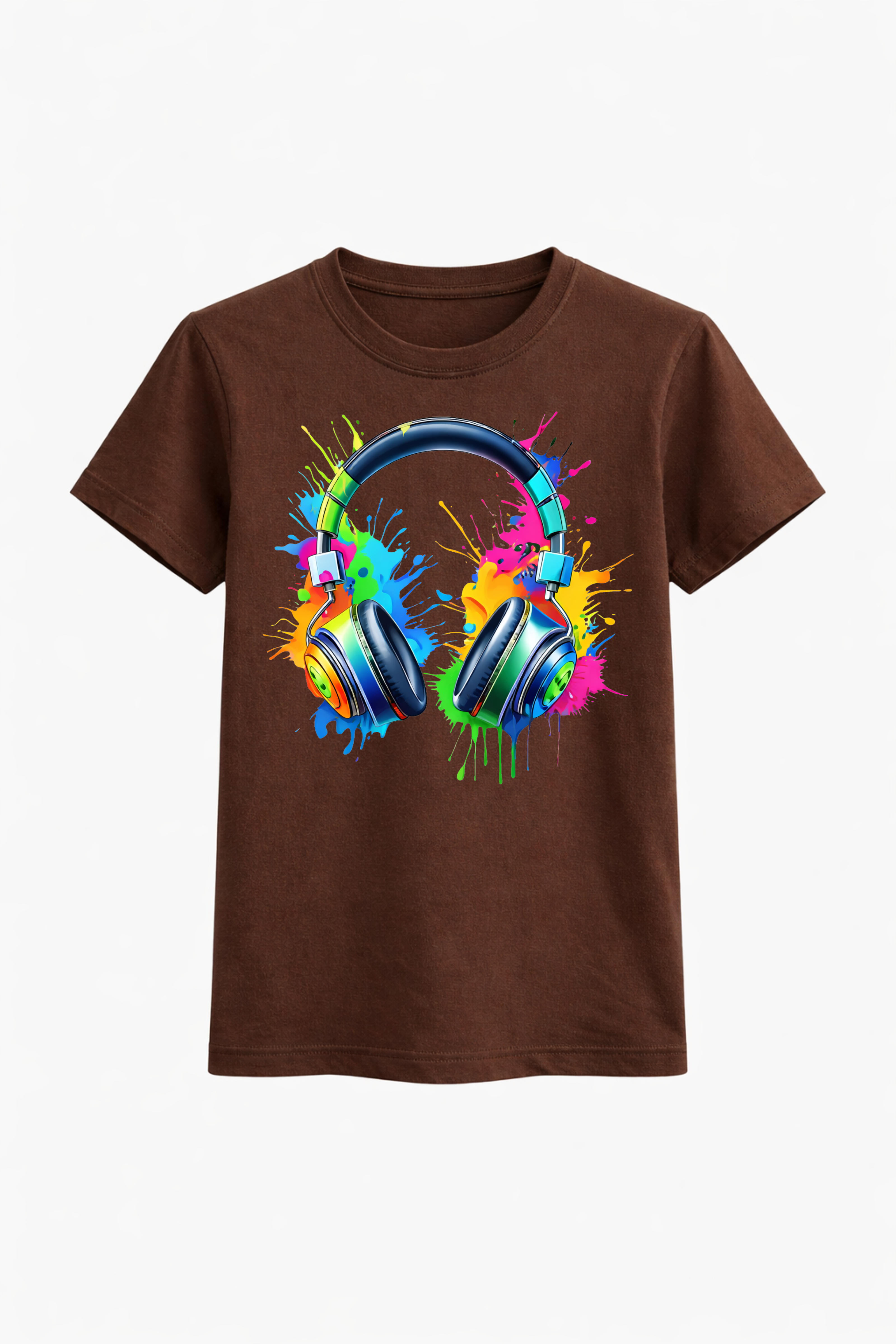 Graffiti Style Headphones Tee