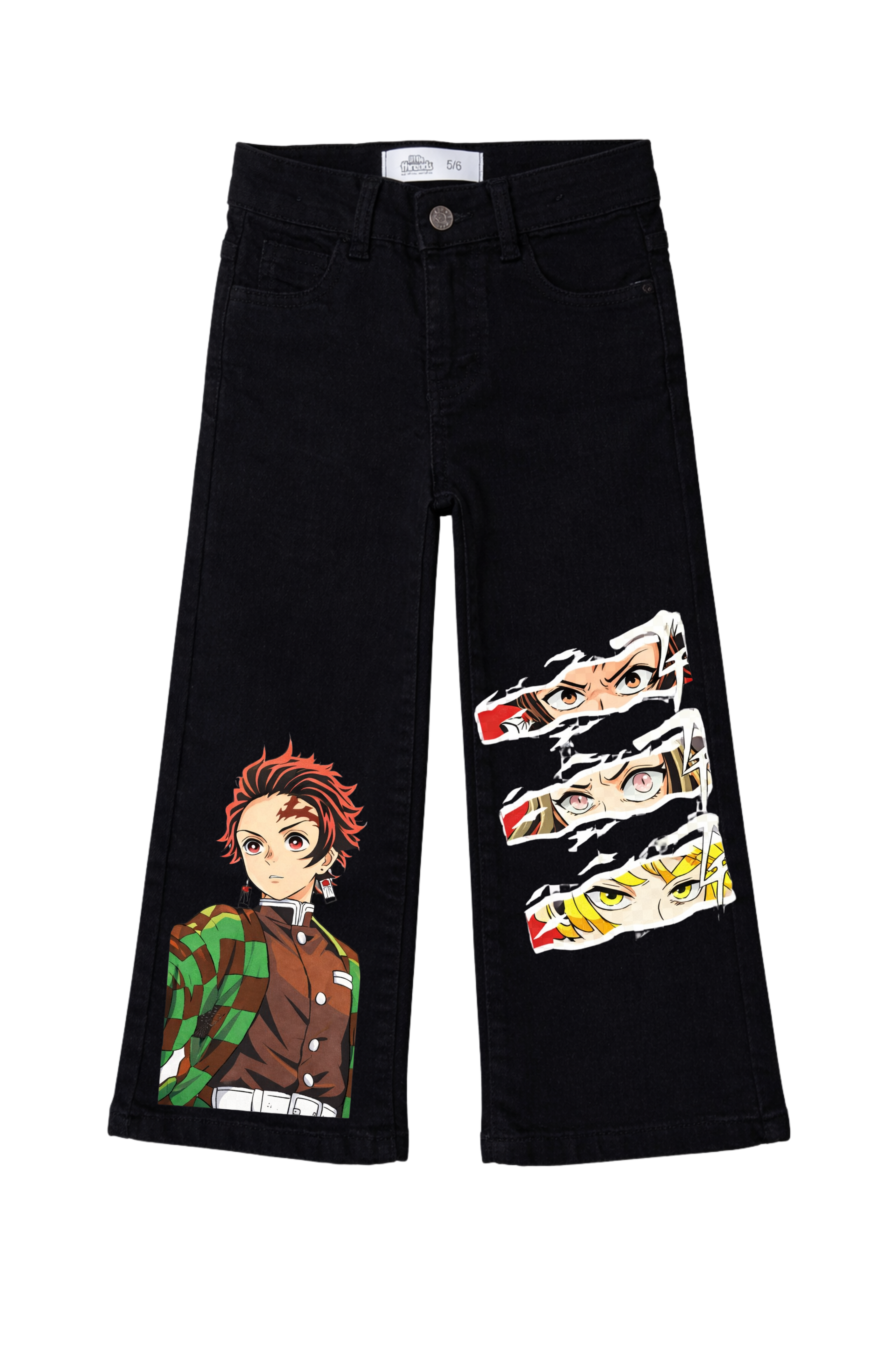 Anime Squad Graphic Denim Jeans