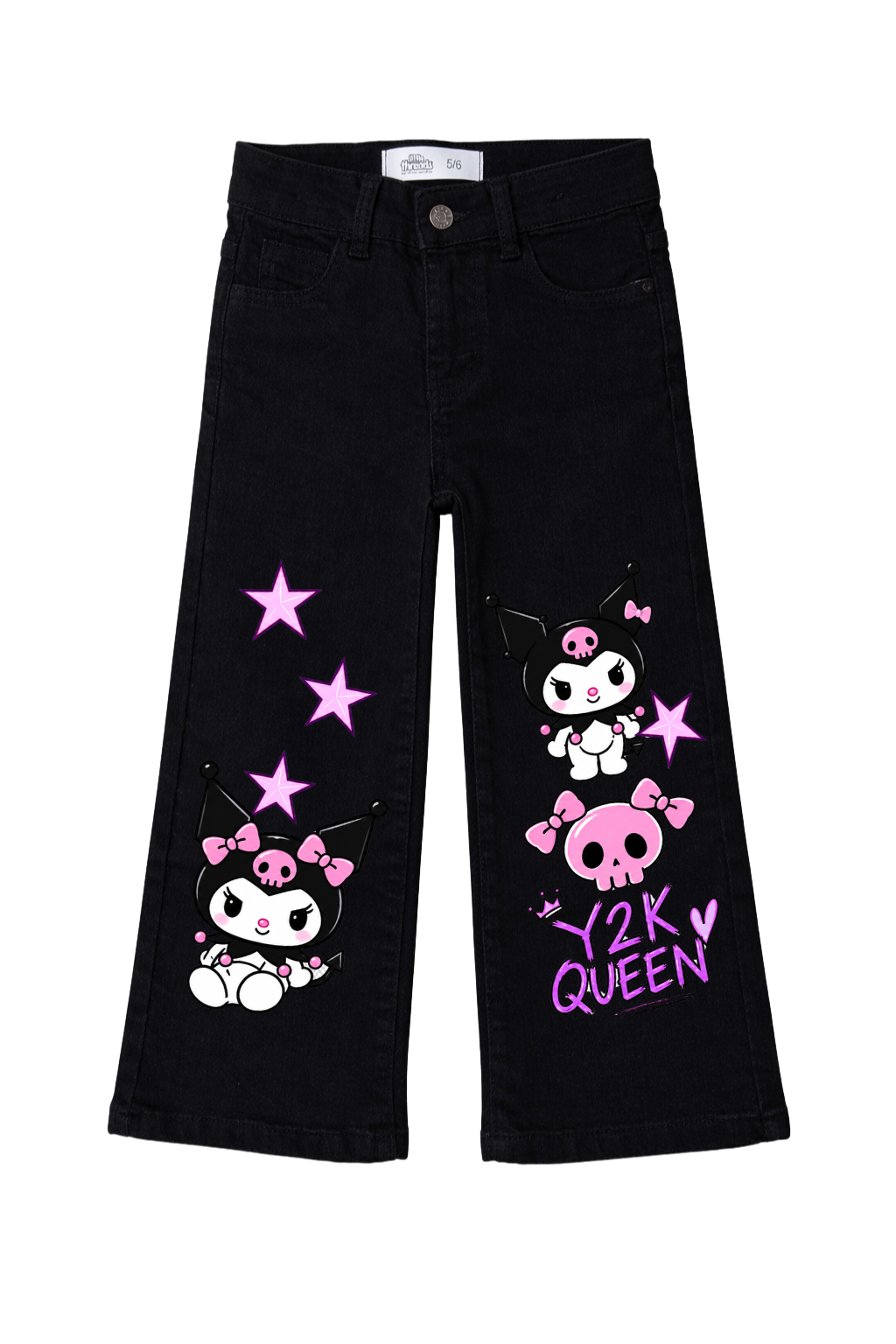 Kuromi Y2K Queen Wide Leg Jeans