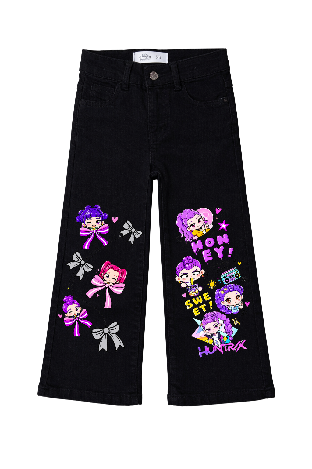 Huntrix Honey Pop Wide Leg Jeans