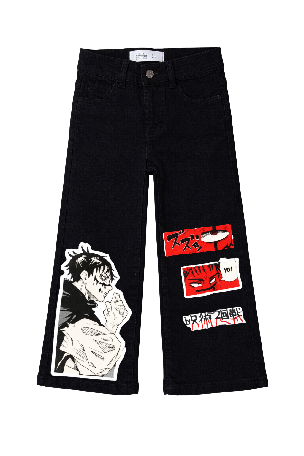 Crimson Chaos Anime Pants
