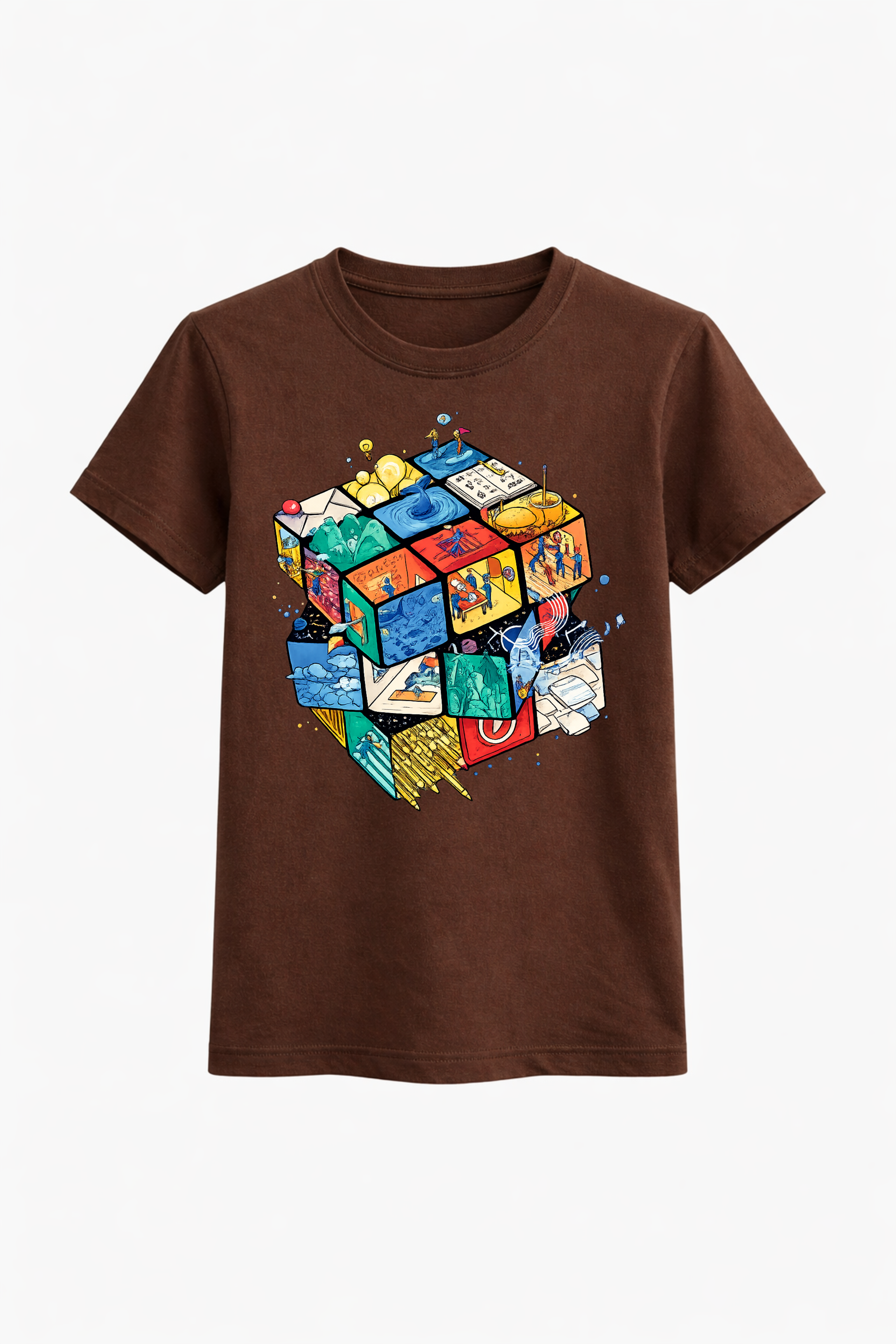 Creative Cube Graphic Tee