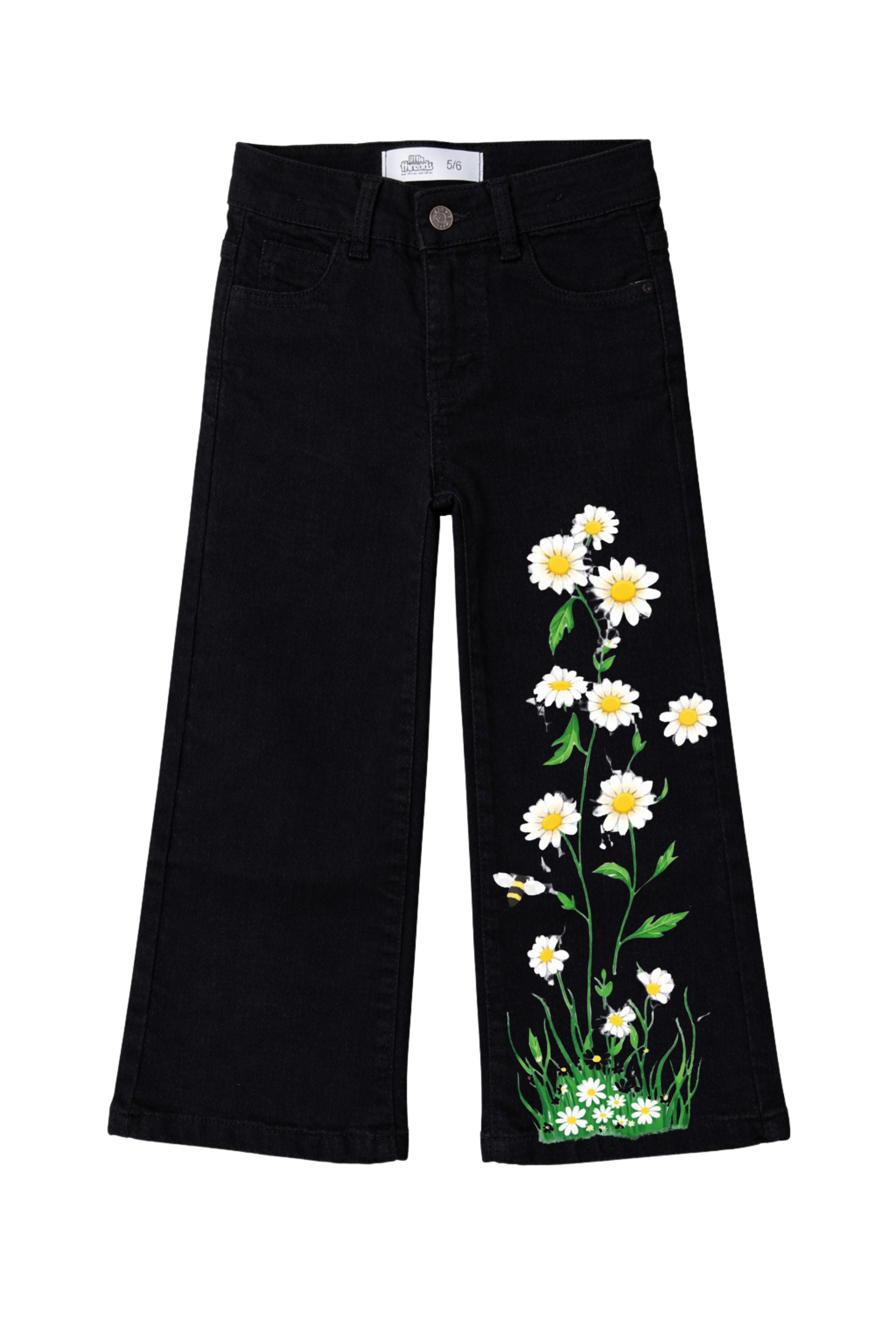 Daisy Meadow Graphic Denim Jeans