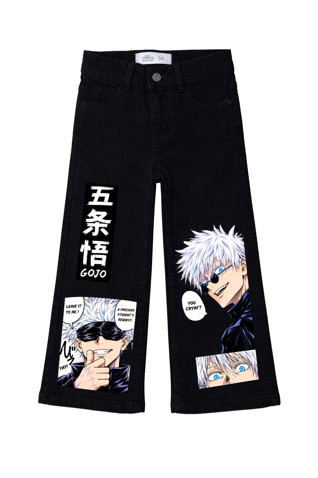 Gojo Saturo Graphic Jeans