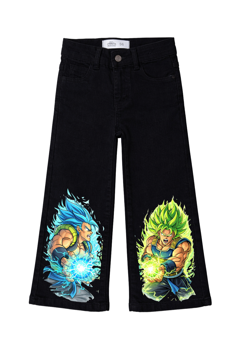 Power Clash Anime Jeans