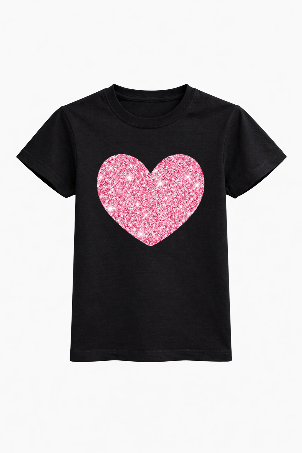 Glitter Heart Tee