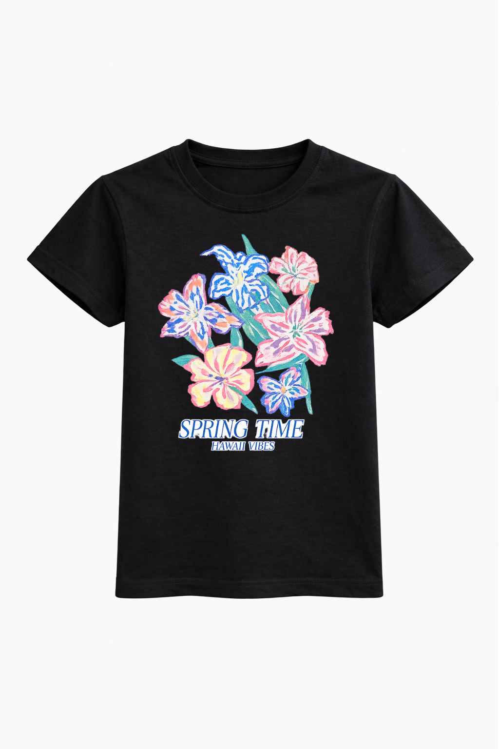 Spring Time Floral Graphic T-Shirt