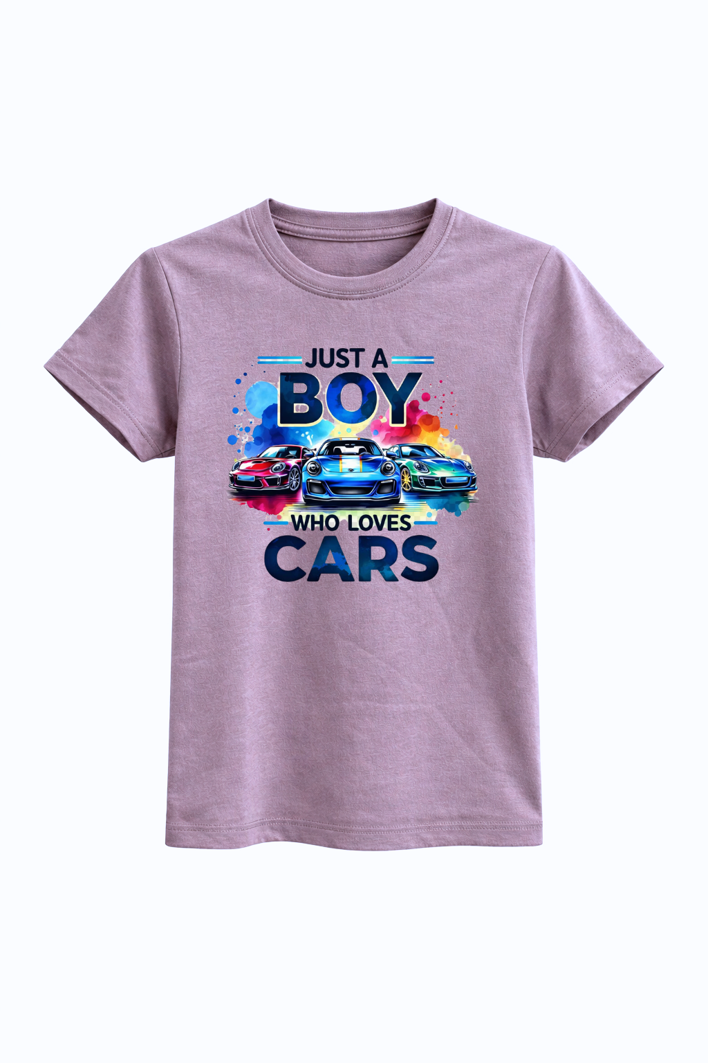 Boy Cars Graphic Cotton Tee