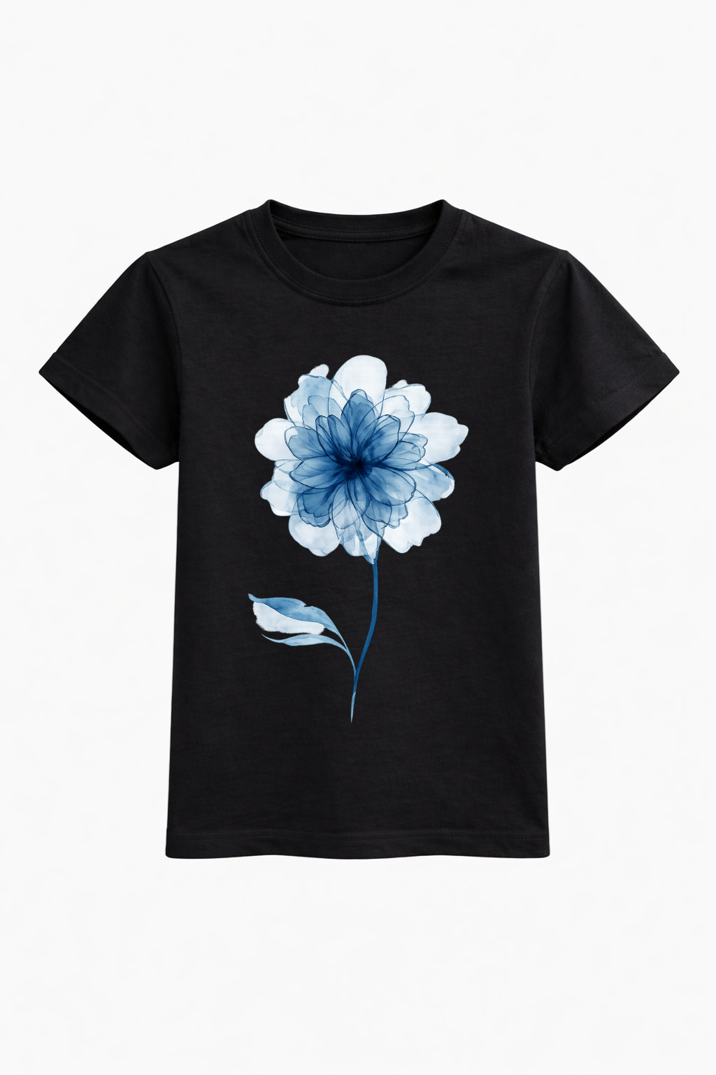 Azure Bloom Tee