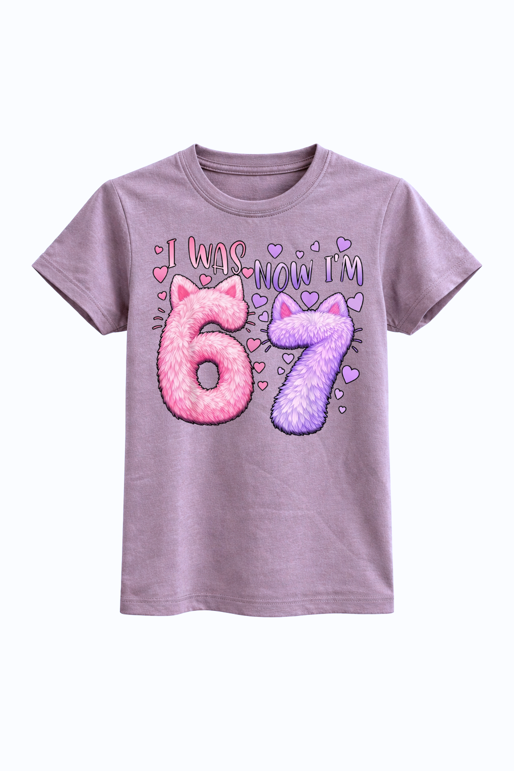 I Was 6 Now I’m 7 Princess Birthday Tee
