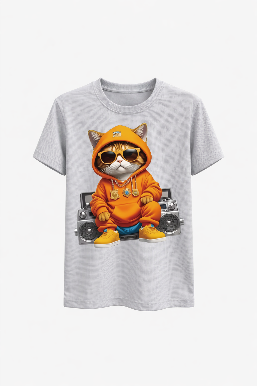 Hoodie Hustle Cat Tee