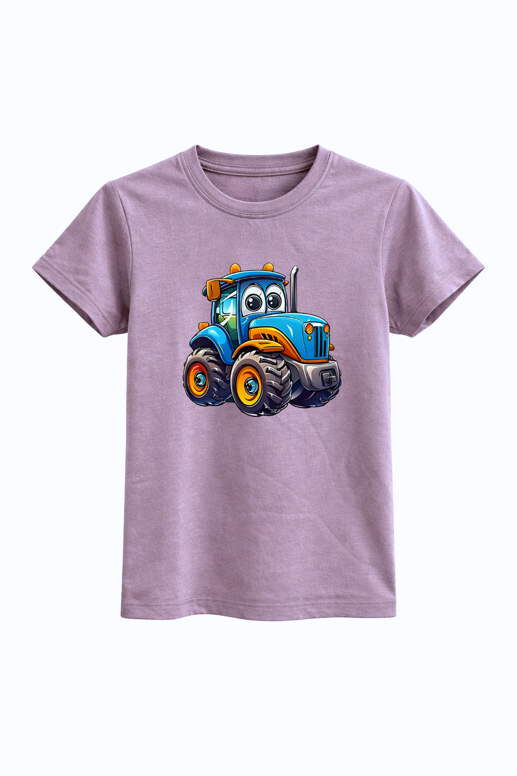 Happy Tractor Graphic Cotton Tee
