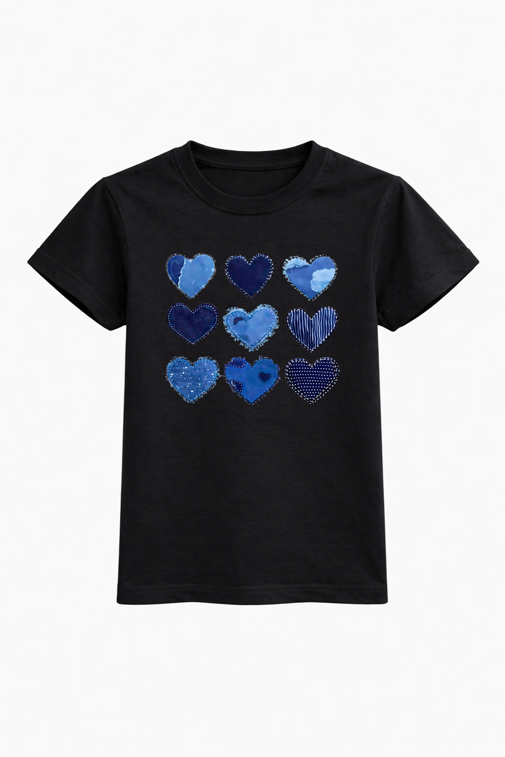 Denim Hearts Tee
