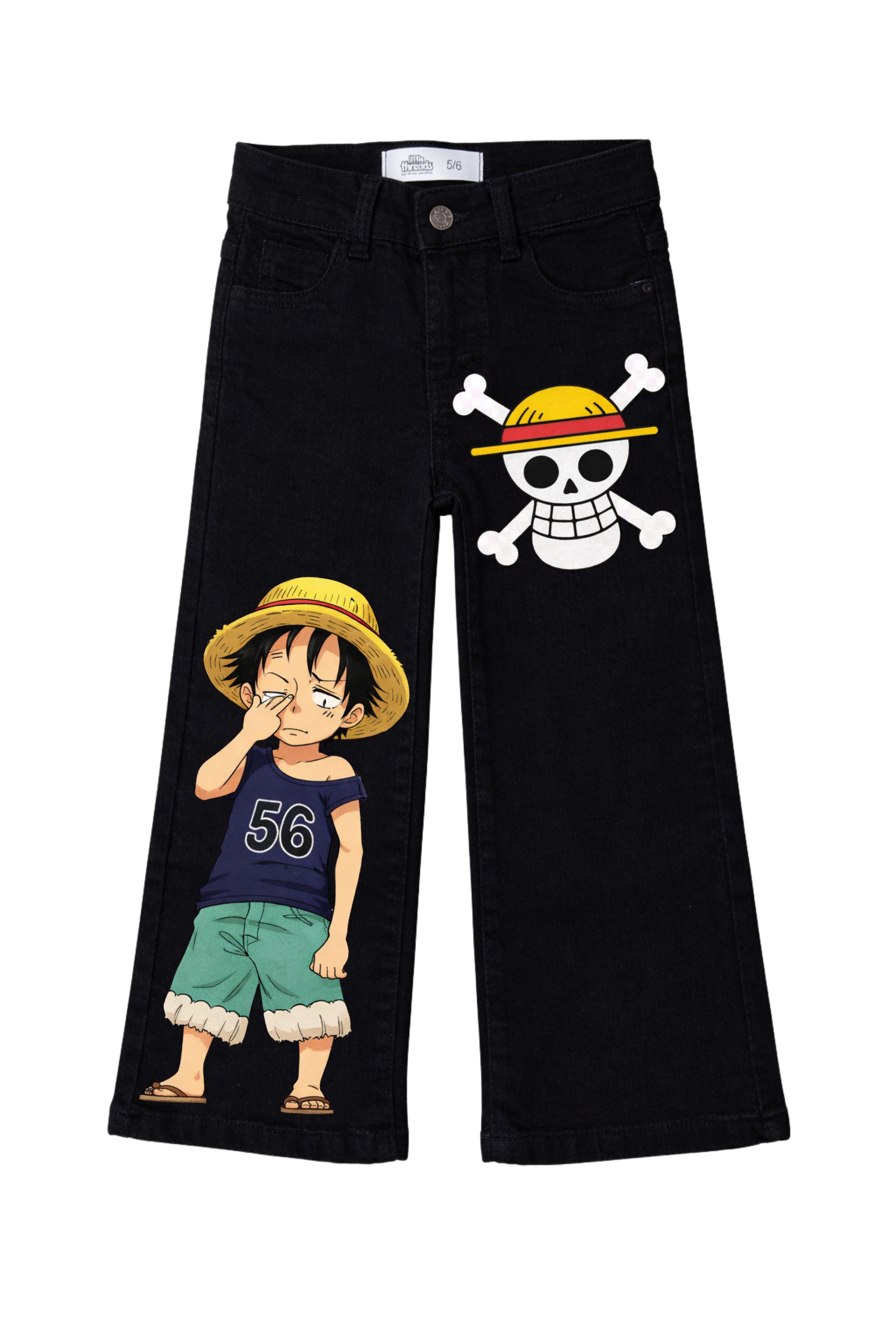 Mini Luffy Denim Jeans