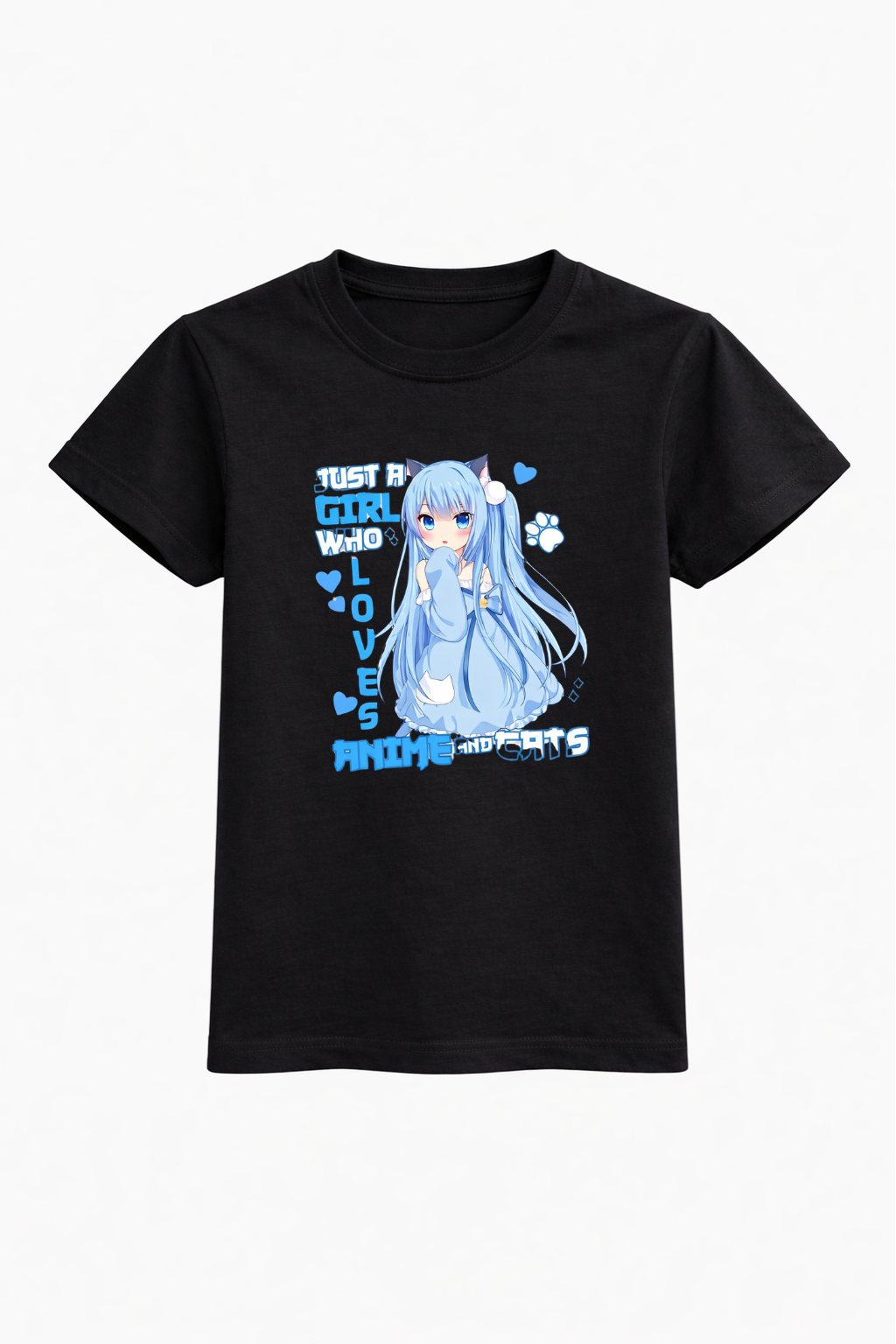 Anime Cat Lover Tee