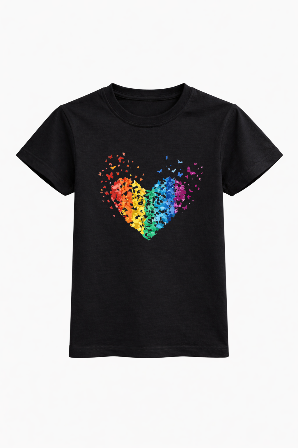 Rainbow Heart Tee