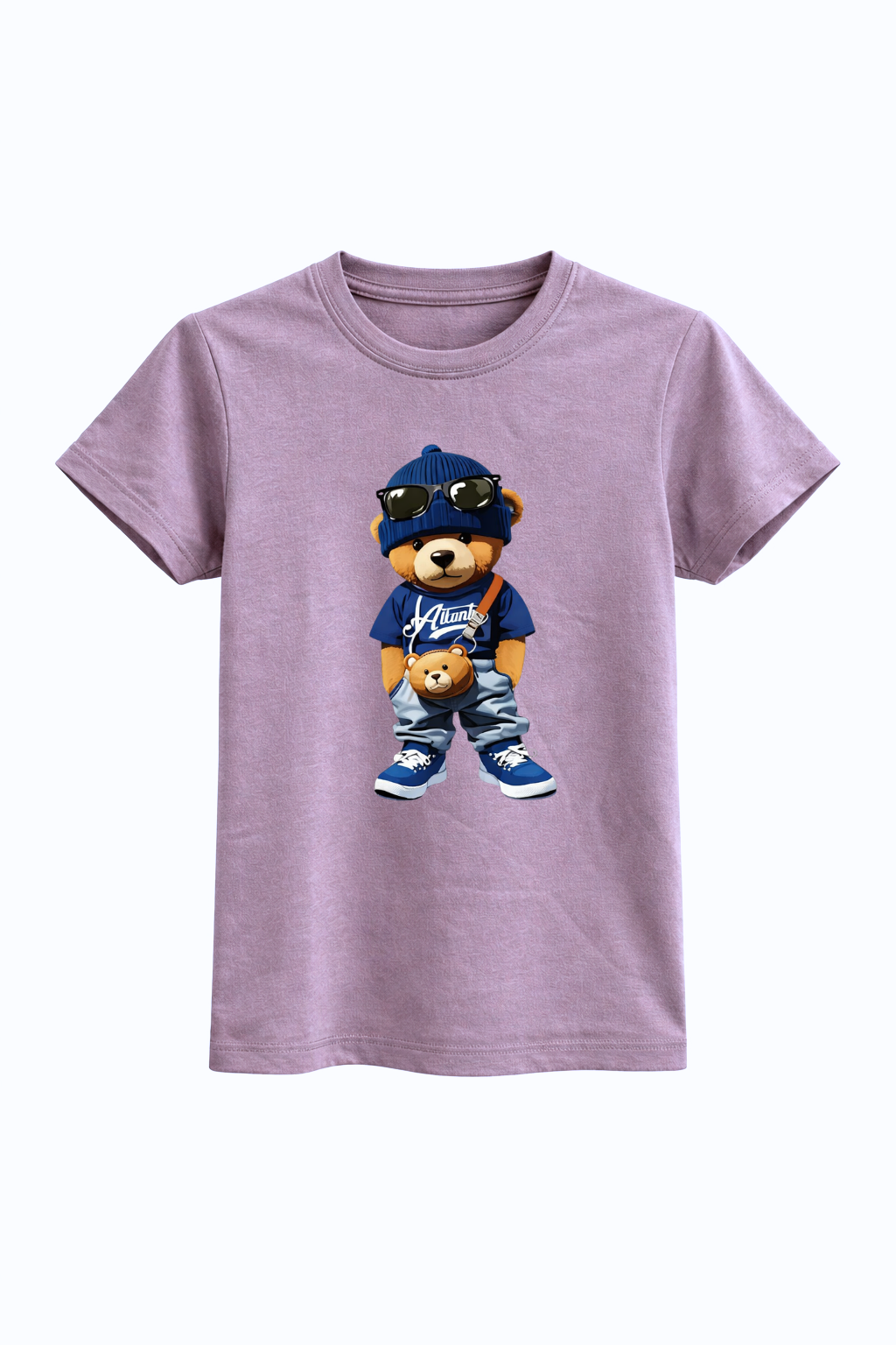 Drip Teddy Graphic Cotton Tee