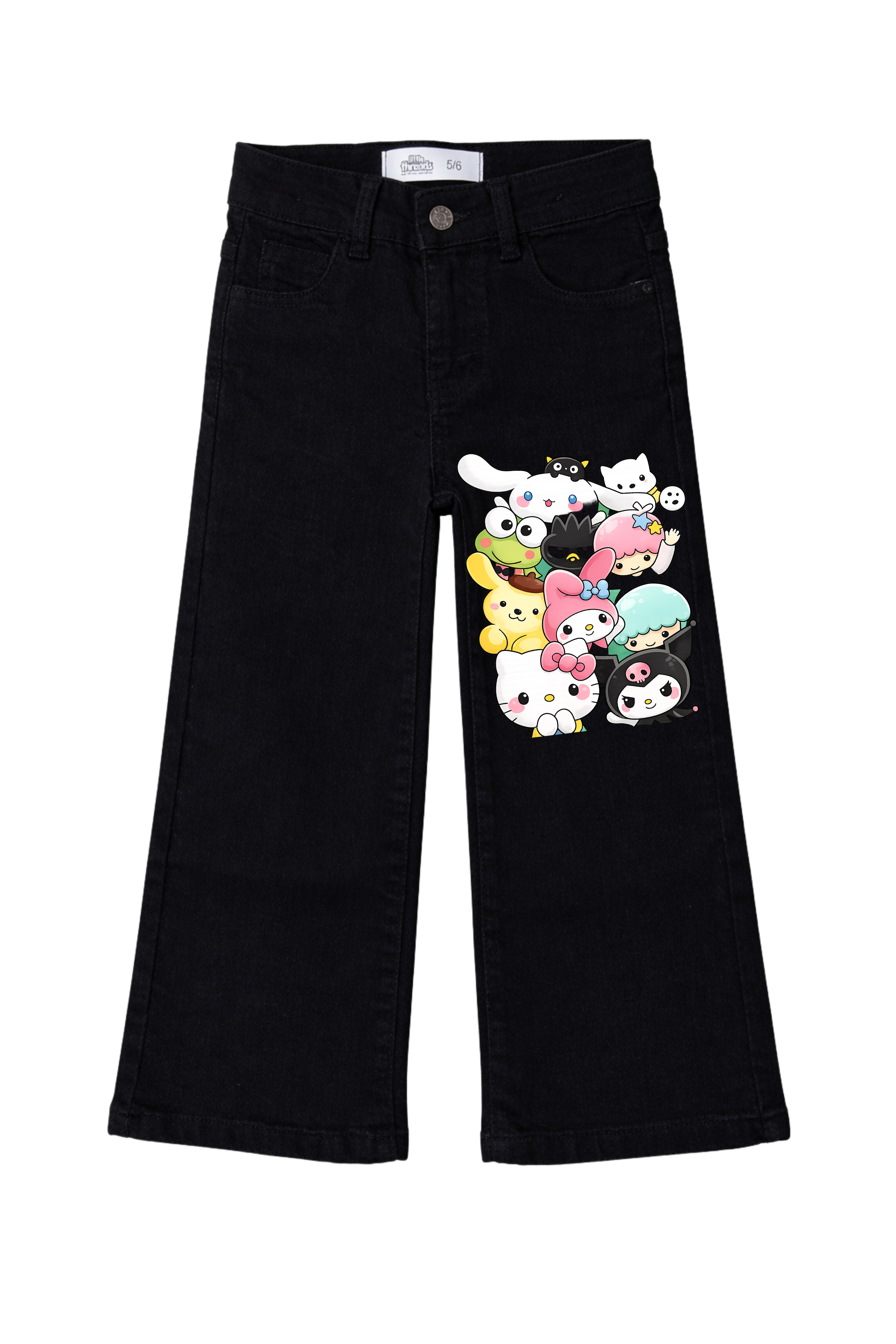 Kawaii Friends Graphic Denim Jeans
